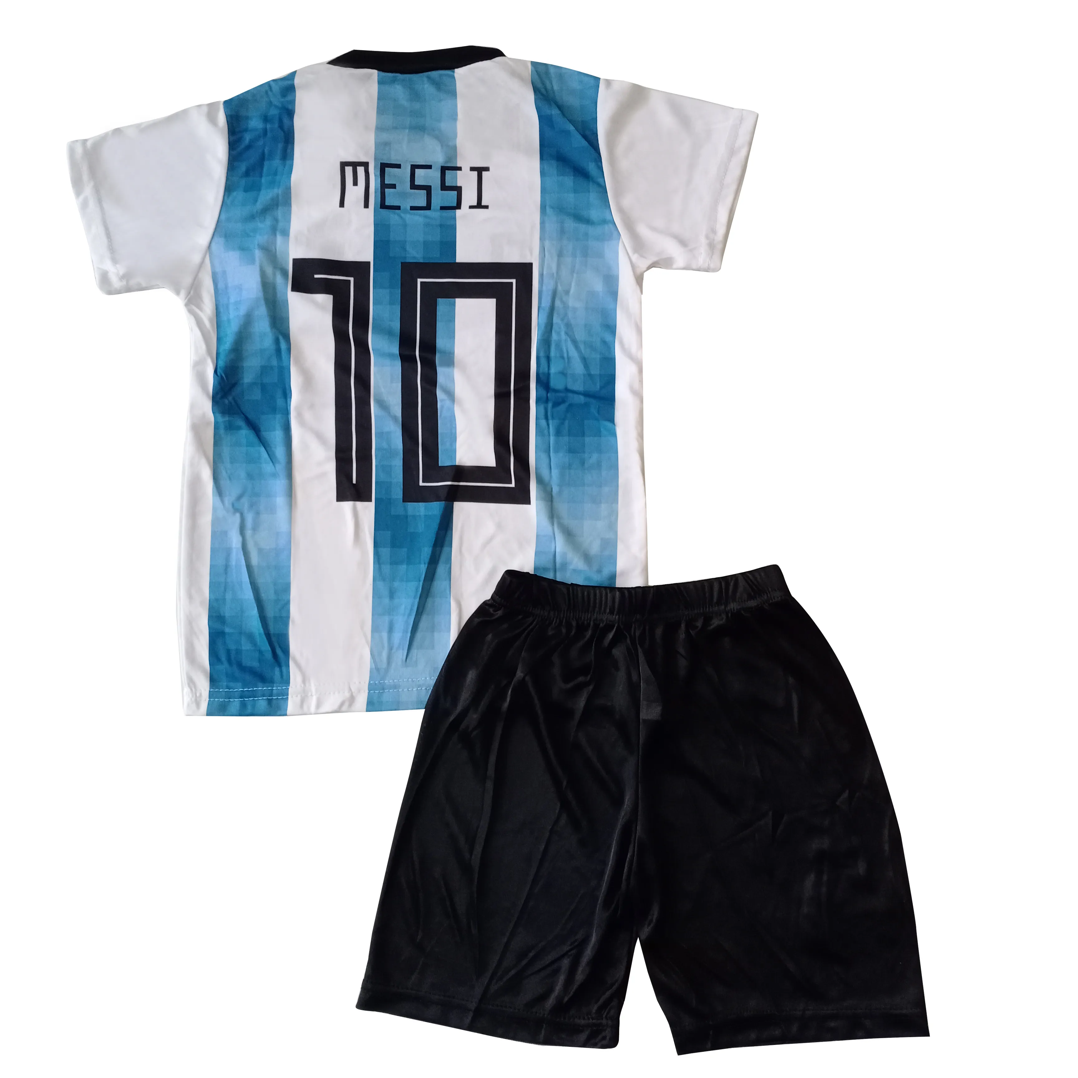 Uniformes de Football pour enfants, vente en gros, uniformes de Jersey d'équipe de Football bon marché pour garçons, uniformes d'entraînement de Sport de Football
