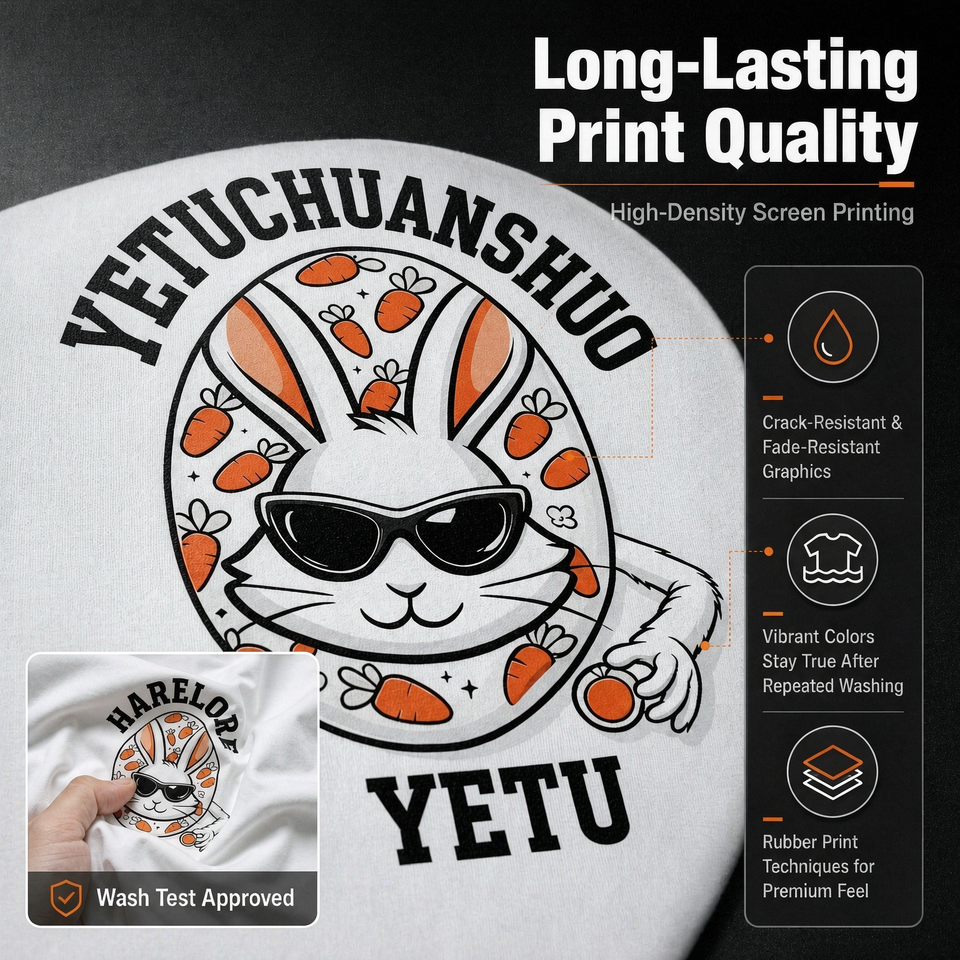 Hot Men's 100% Cotton Hip Hop T-Shirt Oversized Regular Fit 250-300G ...