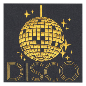 Black Gold Disposable Square Paper Napkins 250x250mm Three Layer For Themed <b>Party</b> Decorations - Product Image 5