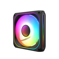 Boîtier de jeu ARGB personnalisé 12cm ventilateurs de refroidisseur de processeur pour PC avec lumières LED châssis de PC de jeu d'ordinateur ventilateur ARGB pour ordinateur de bureau