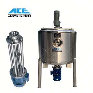 Mezclador Emulsionador al Vacío para Gel de Uñas de 200L con Homogeneizador Superior - Product Image 1