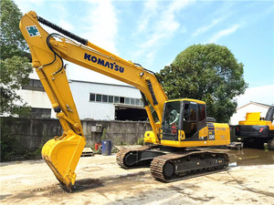 État d'origine Komatsu PC220 d'occasion Carwler Excavator Digger Machine hydraulique Komatsu PC220-7 PC220-8 Excavatrice utilisée - Product Image 5