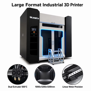 Imprimante 3D industrielle FFF AXIOM3D Blast X, nouveau volume d'impression large, haute précision, prend en charge les matériaux PEEK, PPS-CF, fibre de carbone, automatique - Product Image 4