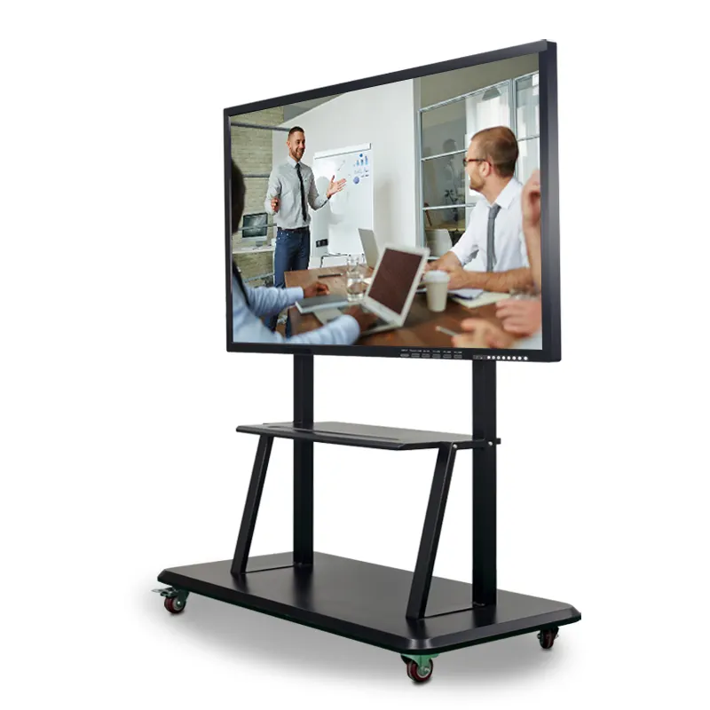 YCZX 65 nuevo monitor de pantalla táctil 4K de tablero interactivo inteligente con sistema Android interfaz USB y VGA para escuela/Oficina