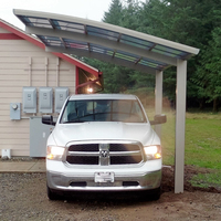 Estructura de Carport Estable con Certificación CB, Perfecta para Estacionamiento al Aire Libre, Resistente al Viento, Lluvia y Sol