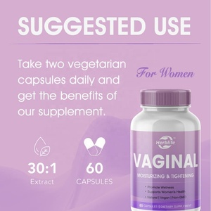 Cápsulas de Suplementos Herbales para la Salud Íntima Femenina, Hidratantes y Reafirmantes Vaginales, Venta Caliente OEM ODM - Product Image 5