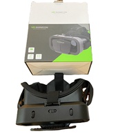 Kacamata VR bioskop pribadi 3D FOV 110 langsung dari pabrik, Headset VR SHINECON layar besar baru untuk ponsel 7 inci