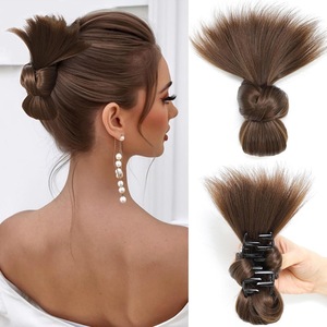 Chignon synthétique à clipser effet plumes <span class=keywords><strong>de</strong></span> poulet, 8 pouces, <span class=keywords><strong>queue</strong></span> <span class=keywords><strong>de</strong></span> <span class=keywords><strong>cheval</strong></span> haute, demi-<span class=keywords><strong>queue</strong></span> <span class=keywords><strong>de</strong></span> <span class=keywords><strong>cheval</strong></span>, OMBRE pour femme - Product Image 2