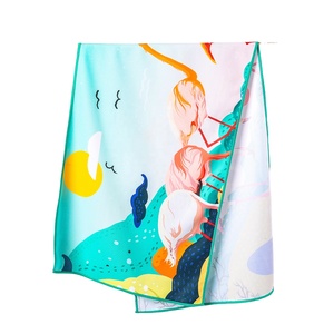 Impression numérique personnalisée 100% microfibre refroidissement instantané respirant sensible au froid double couleur serviette froide - Product Image 1