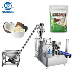 Многофункциональная 1 кг 500 г, какао, кукурузный миндальный порошок, кокосовая мука, автоматическая машина для наполнения дойпака на молнии, упаковочная машина для готовых пакетов