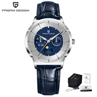 Montre-bracelet à quartz Pagani Design PD-1795 1795, nouvelle montre de luxe pour homme avec phases lunaires, étanche, avec boîte.