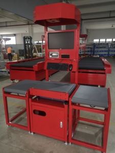 Fengwang Automatische Paketprüfwaage Statisches DWS-Maschinensystem mit Motor Dimensions- und Gewichtsermittlung Barcode-Förderband - Product Image 3