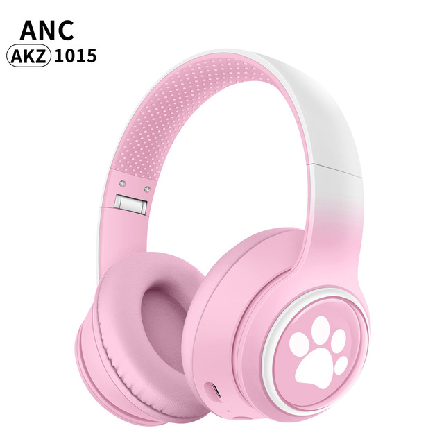 High-quality Over-Ear Headphones Active Noise Cancelling Wireless for 5.4 LED RGB Lighting IPX4 Waterproof for Sport DJ