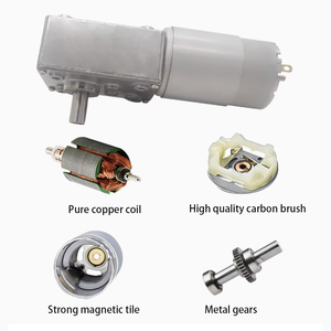 5840-555 Micro DC chải động cơ 470rpm ~ 16rpm 12V ~ 24V tốc độ điều chỉnh về phía trước và đảo ngược chuyển đổi mô-men xoắn 70kg. cm hướng động cơ - Product Image 5