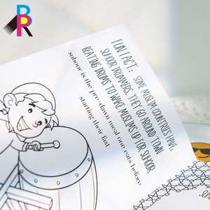 Libro <span class=keywords><strong>de</strong></span> Colorear Personalizado para Niños, Papel Grueso Offset con Encuadernación Perfecta, Tapa Blanda, Impresión <span class=keywords><strong>de</strong></span> <span class=keywords><strong>Libros</strong></span> <span class=keywords><strong>de</strong></span> Colorear para Niños - Product Image 4