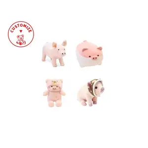 Professional custom plush doll toy factory animal doll Piglet plush toys accept design piglet plush dolls