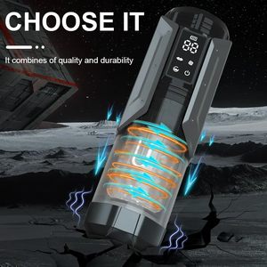 <span class=keywords><strong>2025</strong></span> Masturbadores de Fábrica Elétrica Masculina Empurrando Rotativo Chupando Brinquedos 4 em 1 Máquina de Masturbação Masculina - Product Image 3