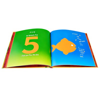 Libros Infantiles Ecológicos de Cartón Duro, Impresión Personalizada, Papel Offset, Encuadernación Perfecta, Laminación de Película, Guangdong