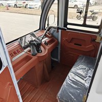 Diseño Estable de 3 Ruedas + Caja de Carga Reforzada = Seguridad y Durabilidad sin Compromisos para Entregas Diarias Motor de 50-100KW 30kWh