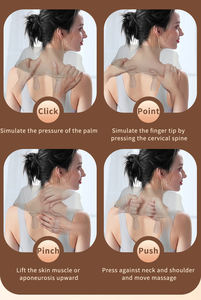 Massaggiatore per Spalle e Collo Avanzato con Controllo Vocale Intelligente, Riscaldamento fino a 46°, 5 Livelli di Massaggio per un Grande Comfort - Product Image 4