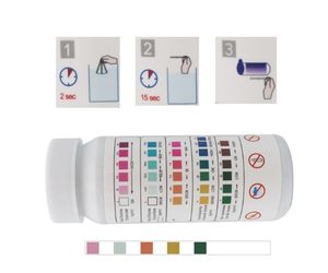 Papier test <span class=keywords><strong>d</strong></span>'<span class=keywords><strong>eau</strong></span> professionnel 5 en 1, fiable pour l'<span class=keywords><strong>analyse</strong></span> de la qualité de l'<span class=keywords><strong>eau</strong></span> des piscines, des spas, des aquariums et des laboratoires - Product Image 3