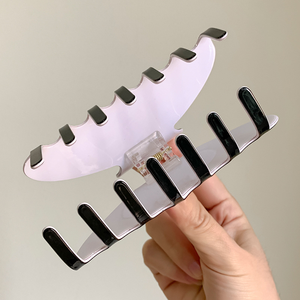 Fermagli per capelli DongDong con logo, stile europeo e americano, fermagli grandi all'ingrosso, accessori per capelli in acetato di cellulosa - Product Image 6