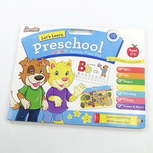 Enfants d'âge préscolaire Livre D'écriture D'apprentissage D'activité Géant Tapis De Sol D'impression de Bande Dessinée Livre D'écriture Pour Les Enfants - Product Image 2