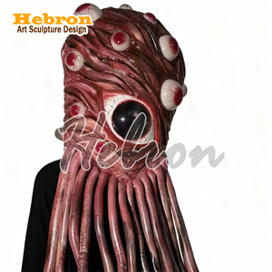 Set Costume Personalizzato per Cosplay <span class=keywords><strong>Horror</strong></span> Zombie Cthulhu, Cappotto per Personaggi per Attività di Halloween &amp;   Accessori per Casa Stregata, Giochi di Ruolo - Product Image 4