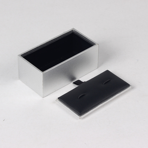 Custom Logo <strong>Mens</strong> One Pair Double Pair Luxury Studs Cufflink Display <strong>Box</strong> - Product Image 5