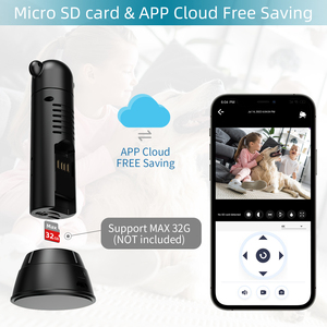 Cámaras de seguridad con detección de movimiento, audio bidireccional, 1080P, soporte de almacenamiento en la nube, wifi, red inteligente, visión nocturna, inalámbrica, HD - Product Image 6
