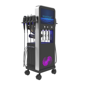 Máquina de Hidrodermoabrasión 10 en 1 para Medicina Estética, con Oxígeno, Compatible con EU/UK/US, Cabezal de Acero Inoxidable - Product Image 5