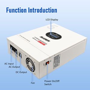 <span class=keywords><strong>Panneau</strong></span> <span class=keywords><strong>solaire</strong></span> Suoer ou alimentation électrique uniquement, fonctionne <span class=keywords><strong>sans</strong></span> batterie, 5500w avec écran LCD, <span class=keywords><strong>onduleur</strong></span> <span class=keywords><strong>solaire</strong></span> hors réseau - Product Image 6