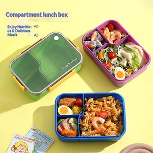 Nouvelles Boîtes à Lunch en Plastique Alimentaire 2026 pour Vente en Gros, Compartimentées et Adaptées au Micro-ondes - Product Image 2
