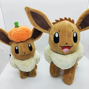 Pokemon squirtle búp bê eevee sang trọng Pikachu Túi Quái Vật nhồi bông đồ chơi