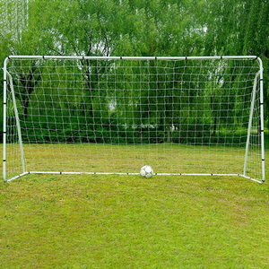 Dia32 * 0.8 צינור מ "מ גודל פלדה + hdpe חומר כדורגל נייד 12 'x6' שער פוסט נטו אימון ספורט - Product Image 3