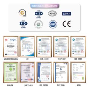 Patchs Hydrocolloïdes Anti-Acné Personnalisés 2026 – Étoiles, Cœurs et Fleurs Colorées Jaunes – Boîte Miroir avec Votre Logo - Product Image 3