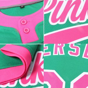 Maillot de softball personnalisé FOXA 320g, sublimé, anti-humidité, col de baseball pour hommes et jeunes - Product Image 2