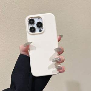 Nouvelle coque en cuir style Instagram pour iPhone 15 Pro Max, également compatible avec les modèles 16, 12 Pro et 14 (modèles souples) - Product Image 5