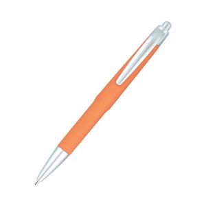 Hot Selling Ballpoint <b>Pen</b> Custom LOGO Advertisement Signing <b>Pen</b> 0.5mm Press Type Rubber Sprayed Ballpoint <b>Pen</b> - Product Image 3
