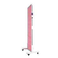 Panneau de luminothérapie LED infrarouge rouge 590 630 660 670 810 830 850 1060nm avec lentille à 30 degrés