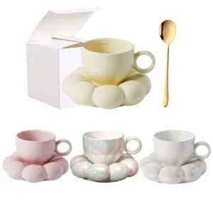 custom 6oz ceramic mug removable bottom porcelain tea cup 200ml Factory manufacturing traditional mug wholesale coffee mugs
