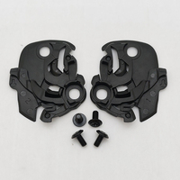Kit de remplacement de plaque de base VZ- (matériau PC, taille unique) pour visière de casque de moto VZ-RAMVAS-Z SZ-R VAS SZ-R, plaque d'engrenage pivotante