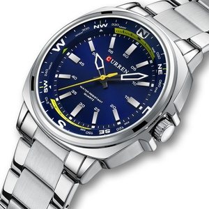 Reloj Único para Hombre Curren 8455, Nuevo y Moderno con Esfera Grande, Correa de Acero Personalizada y Cristal - Product Image 4