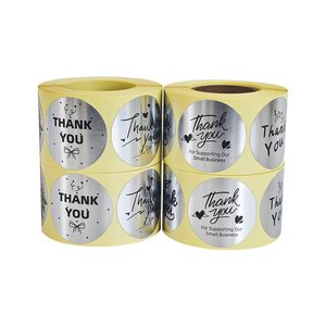 Thẻ tùy chỉnh ghi chú Kinh Doanh đầy màu sắc Cảm ơn bạn dán cho người bán etsy - Product Image 6