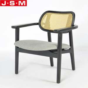 เก้าอี้นวมขาทำจากไม้พร้อมเบาะรองนั่งนุ่มสบายสำหรับเฟอร์นิเจอร์ล็อบบี้ - Product Image 1