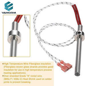 ฮีตเตอร์ PU-CHA ควอตซ์ซิลิกอนไนไตรด์300W 4.75 ''ส่วนประกอบสำคัญสำหรับให้ความร้อน - Product Image 2