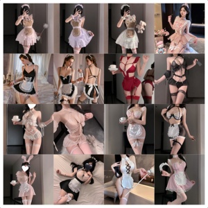 Set di Lingerie Sexy <span class=keywords><strong>da</strong></span> <span class=keywords><strong>Cameriera</strong></span>, Costume per Cosplay, Outfit per Giochi di Ruolo, <span class=keywords><strong>Uniforme</strong></span> <span class=keywords><strong>da</strong></span> <span class=keywords><strong>Cameriera</strong></span> Francese, Collezione di Abbigliamento <span class=keywords><strong>da</strong></span> Notte, Abito in Pizzo, Abbigliamento <span class=keywords><strong>da</strong></span> Club - Product Image 5