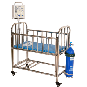 Nouveau-né bébé lit lit mobile en acier inoxydable hôpital berceau usage domestique salle d'accouchement médicale bébé berceau infantile chariot lit maison - Product Image 6