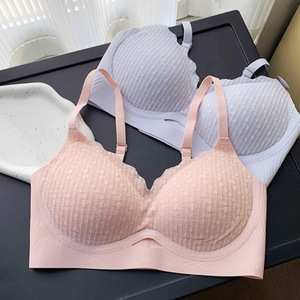 Hochwertige japanische sexy Damenunterwäsche, nahtlose Unterwäsche, Push-up-Unterwäsche, bequem, hautfreundlich, atmungsaktiv - Product Image 4