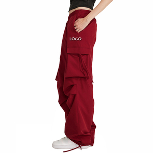 Outdoor Casual Sport Snelle Droge Heren Broek Hoge Kwaliteit Wijde Benen Grote Zak Losse Heren Cargo Broek - Product Image 6